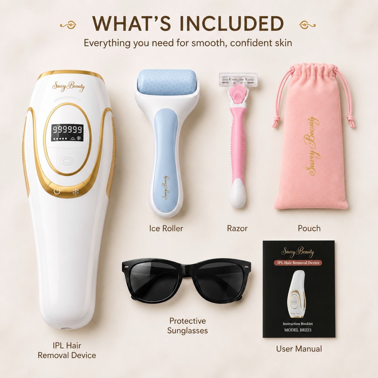 IPL Hair Removal Device