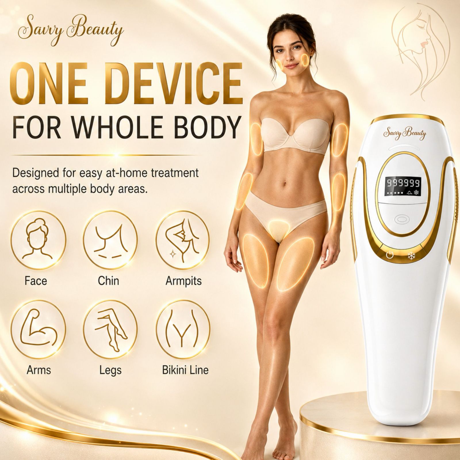 IPL Hair Removal Device